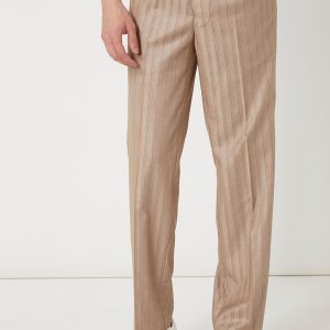 Pantalón de Traje de Caballero de Lana a Rayas
