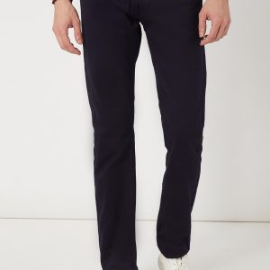 Jeans slim fit de caballero en azul.