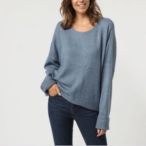 Jersey liso amplio
