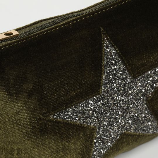 Bolso bandolera de terciopelo