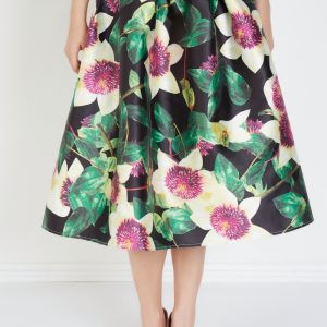 Falda estampada