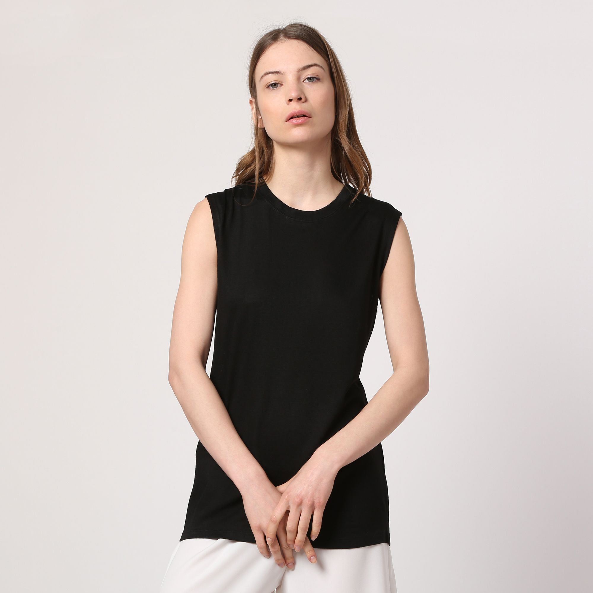 Blusa con espalda calada