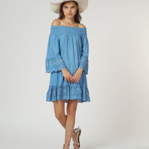 Vestido hombros descubiertos