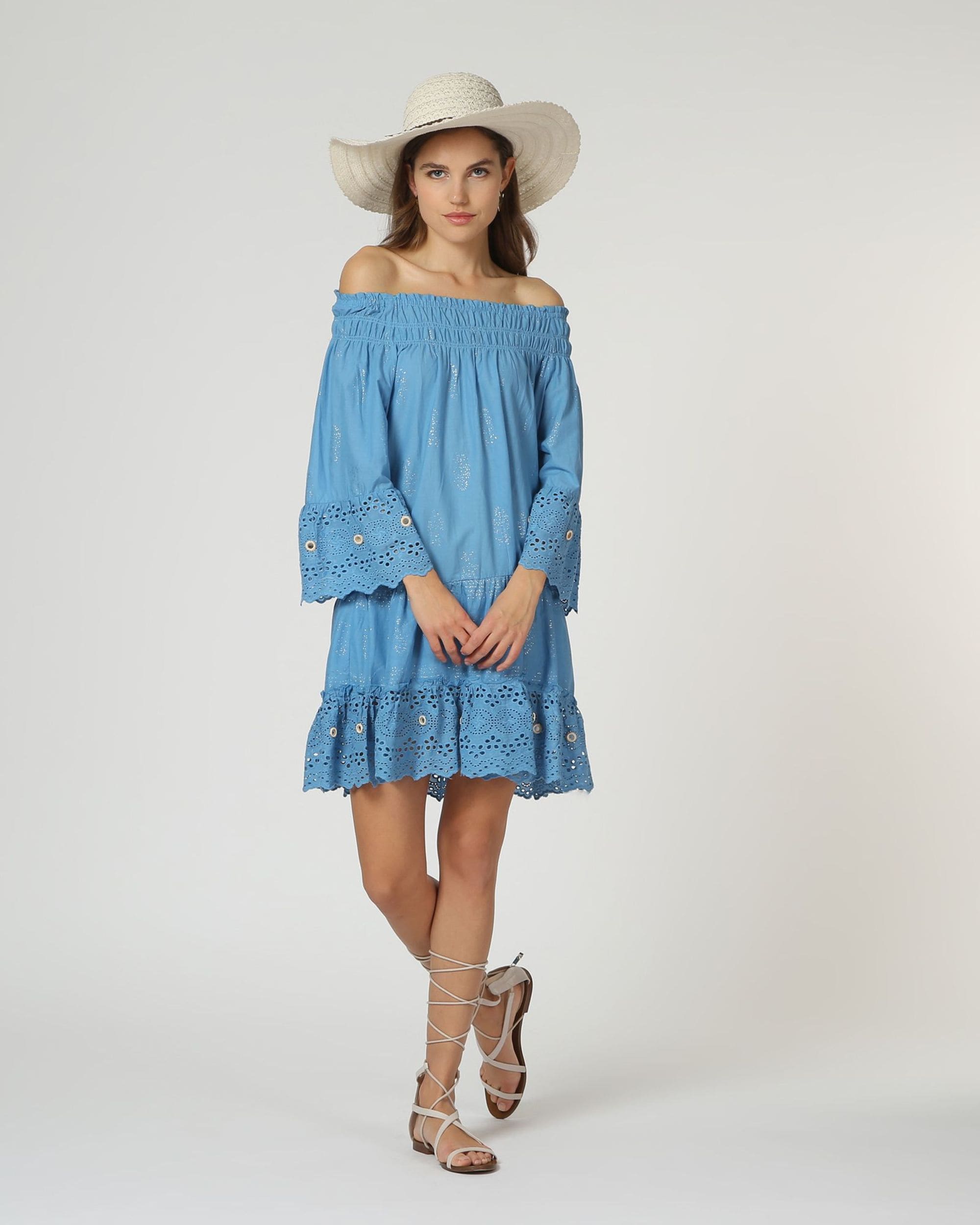 Vestido hombros descubiertos