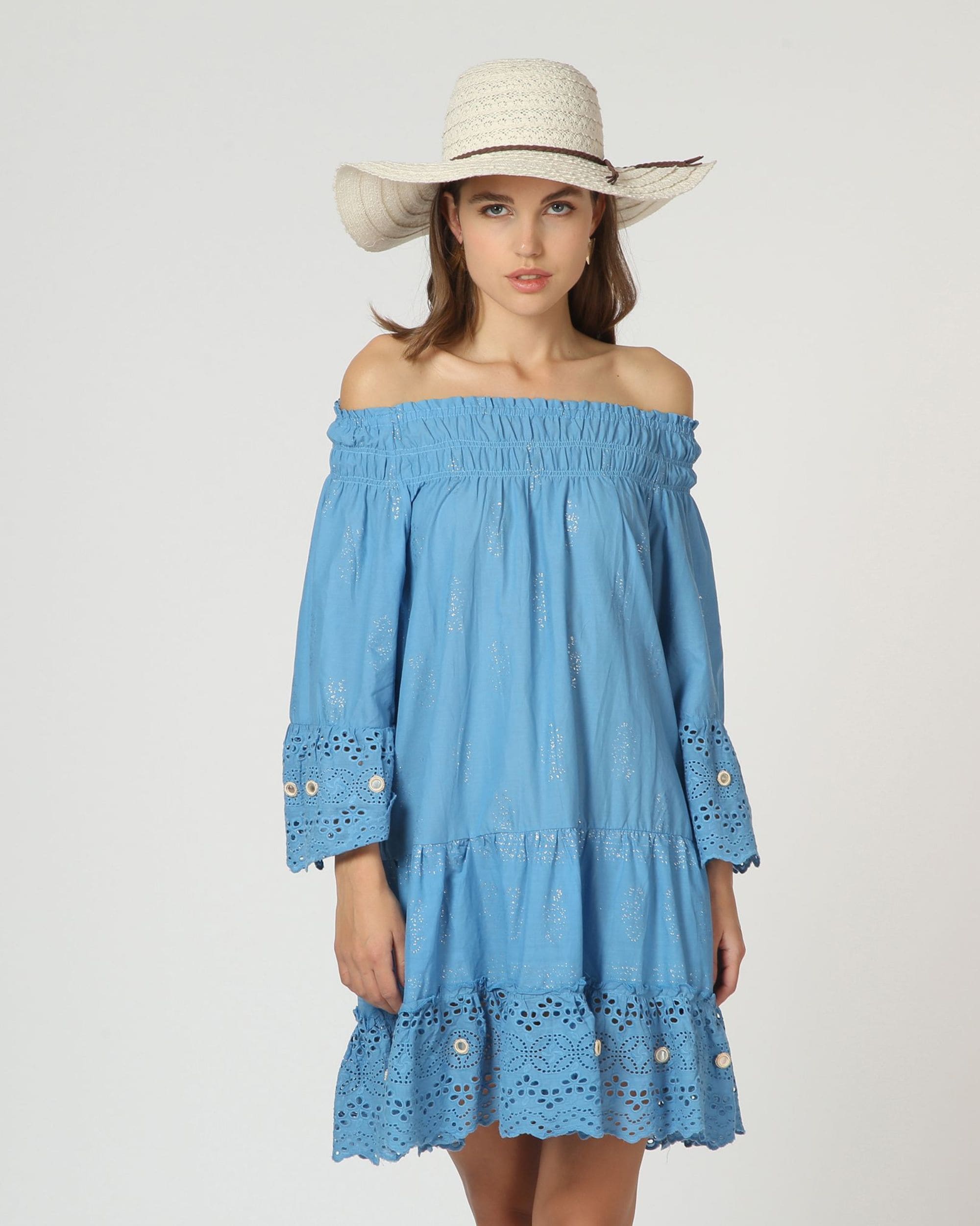 Vestido hombros descubiertos