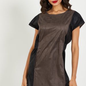 Vestido combinado