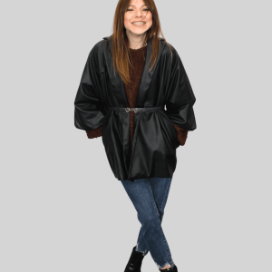 Chaqueta simil piel