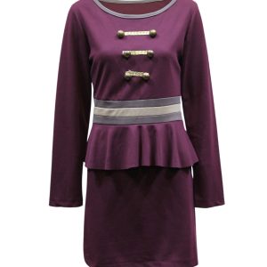 Vestido pleplum