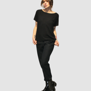 Blusa con cremallera trasera