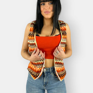 Chaleco estampado