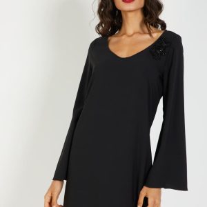 Vestido con pedrería