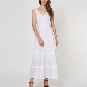 Vestido largo blanco