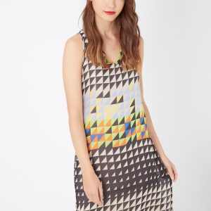 Vestido multicolor