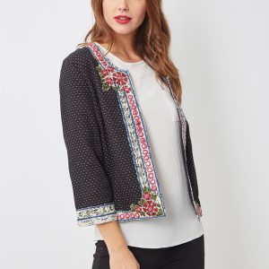 Chaqueta bordada