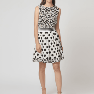 Vestido combinado