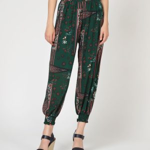 Pantalón fluido estampado
