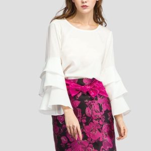 Falda estampada