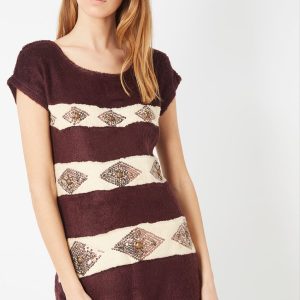 Jersey con lentejuelas bordadas