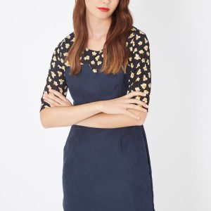 Vestido combinado