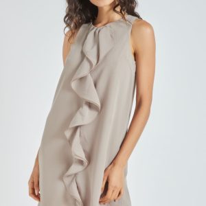 Vestido con volante