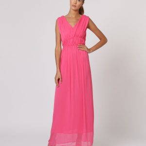 Vestido fluido largo