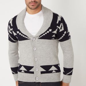 Cárdigan estampado