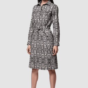Vestido vaquero estampado