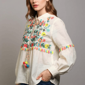 Chaqueta bordada
