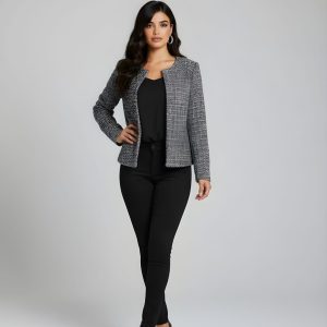Chaqueta tweed