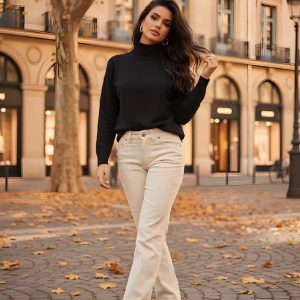 Pantalón de pana ancho