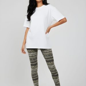 Legguin estampado