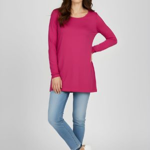 Camiseta de algodón con hombreras