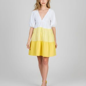 Vestido con vuelo