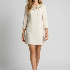 Vestido con pedrería