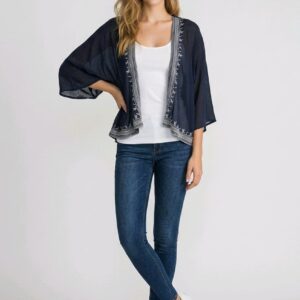 Chaqueta fluida mujer