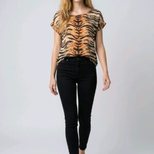 blusa animal print