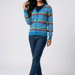 Cardigan de rayas