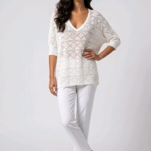 Jersey calado oversize