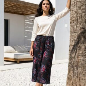 bermuda estampada mujer