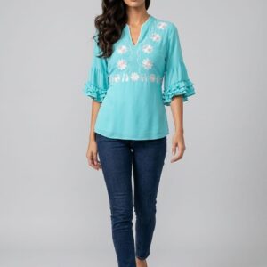 Blusa bordada