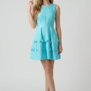 Vestido con lazos