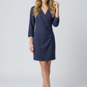 vestido escote en V