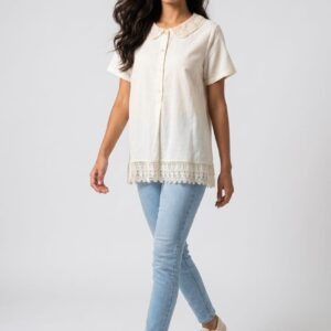 blusa algodón mujer
