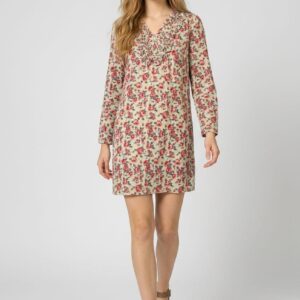 Vestido estampado de flores