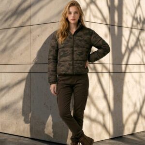 chaqueta acolchada mujer